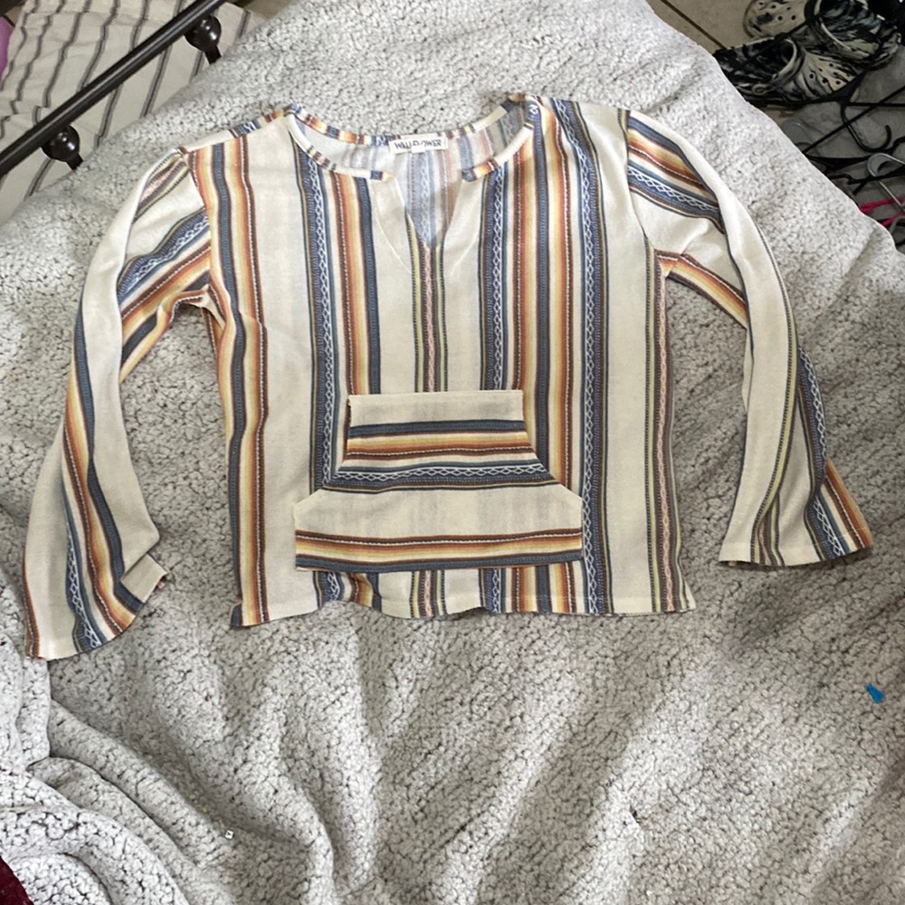 Long sleeve lightweight shirt (blue,orange,pink,cream,yellow)